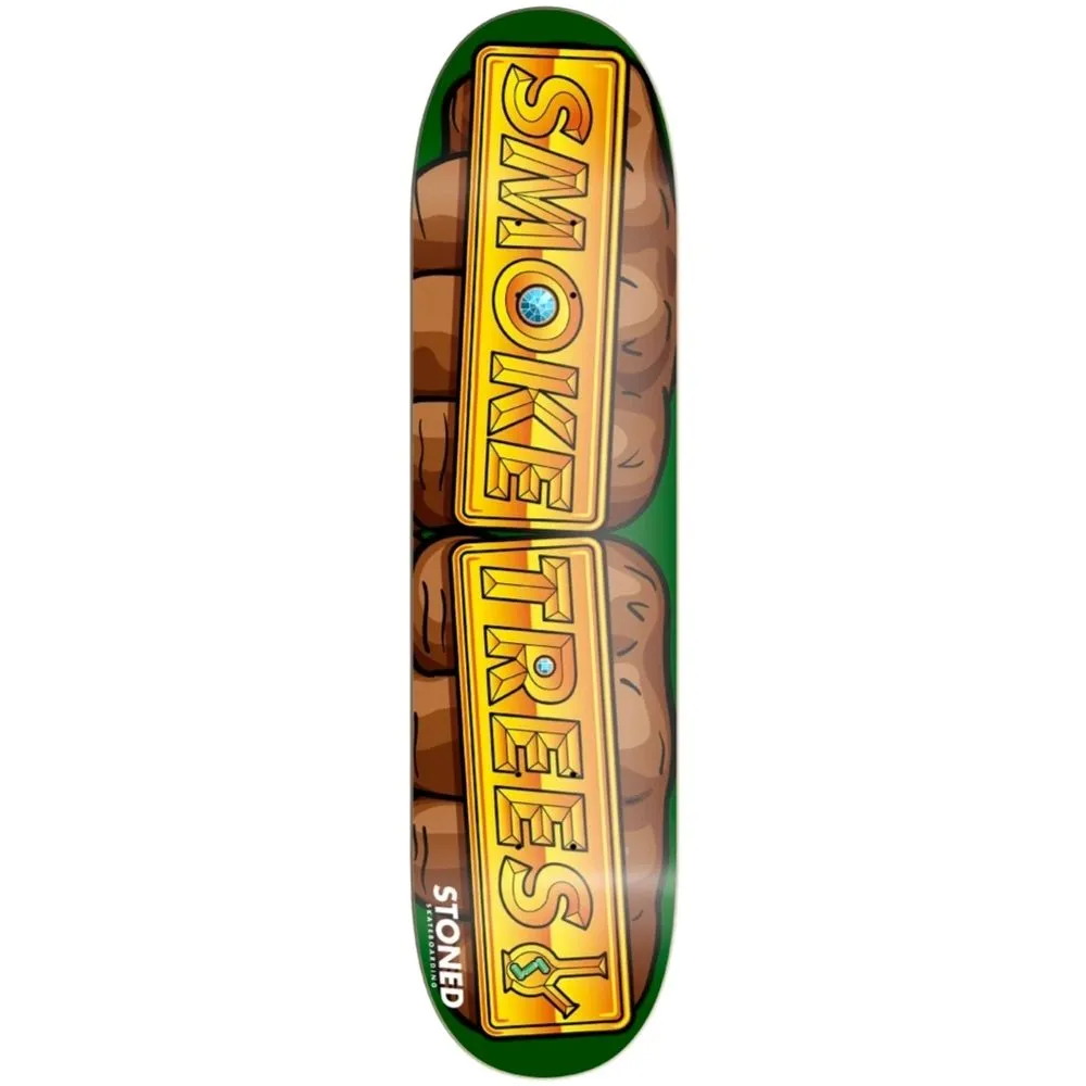 Fistcuffs Green 8.3" Skateboard Deck