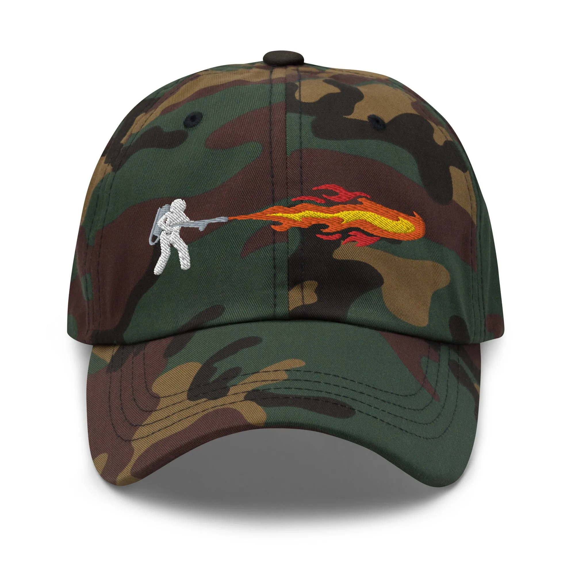 Flamethrower Hotness Dad Hat