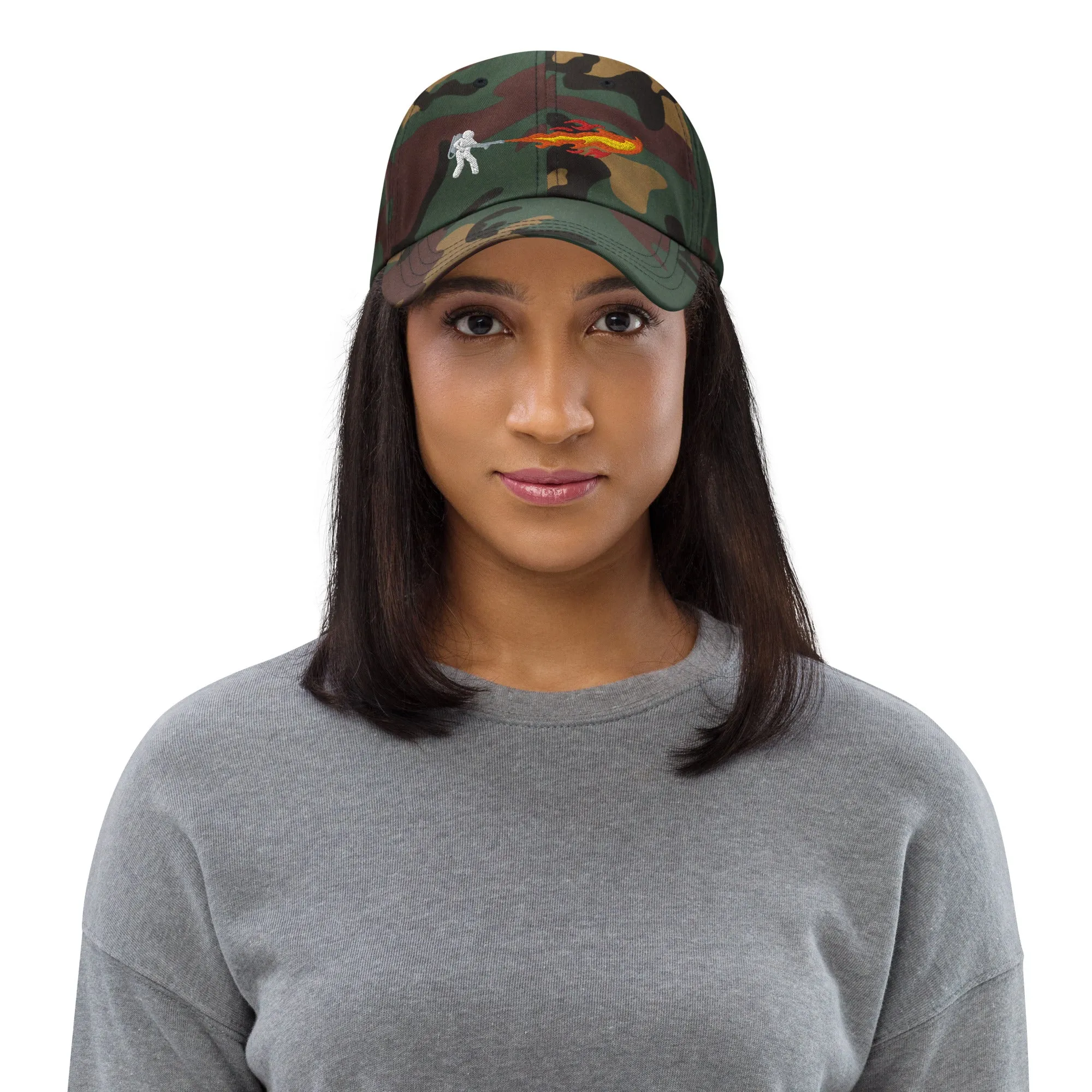 Flamethrower Hotness Dad Hat