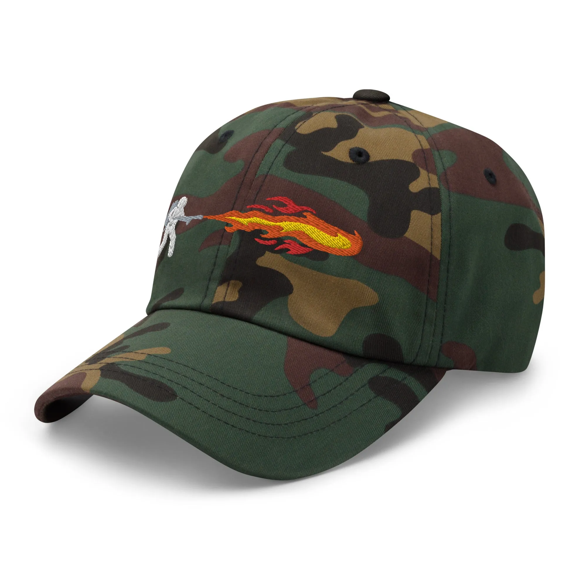 Flamethrower Hotness Dad Hat