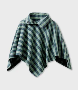 Flannel Poncho - Montana