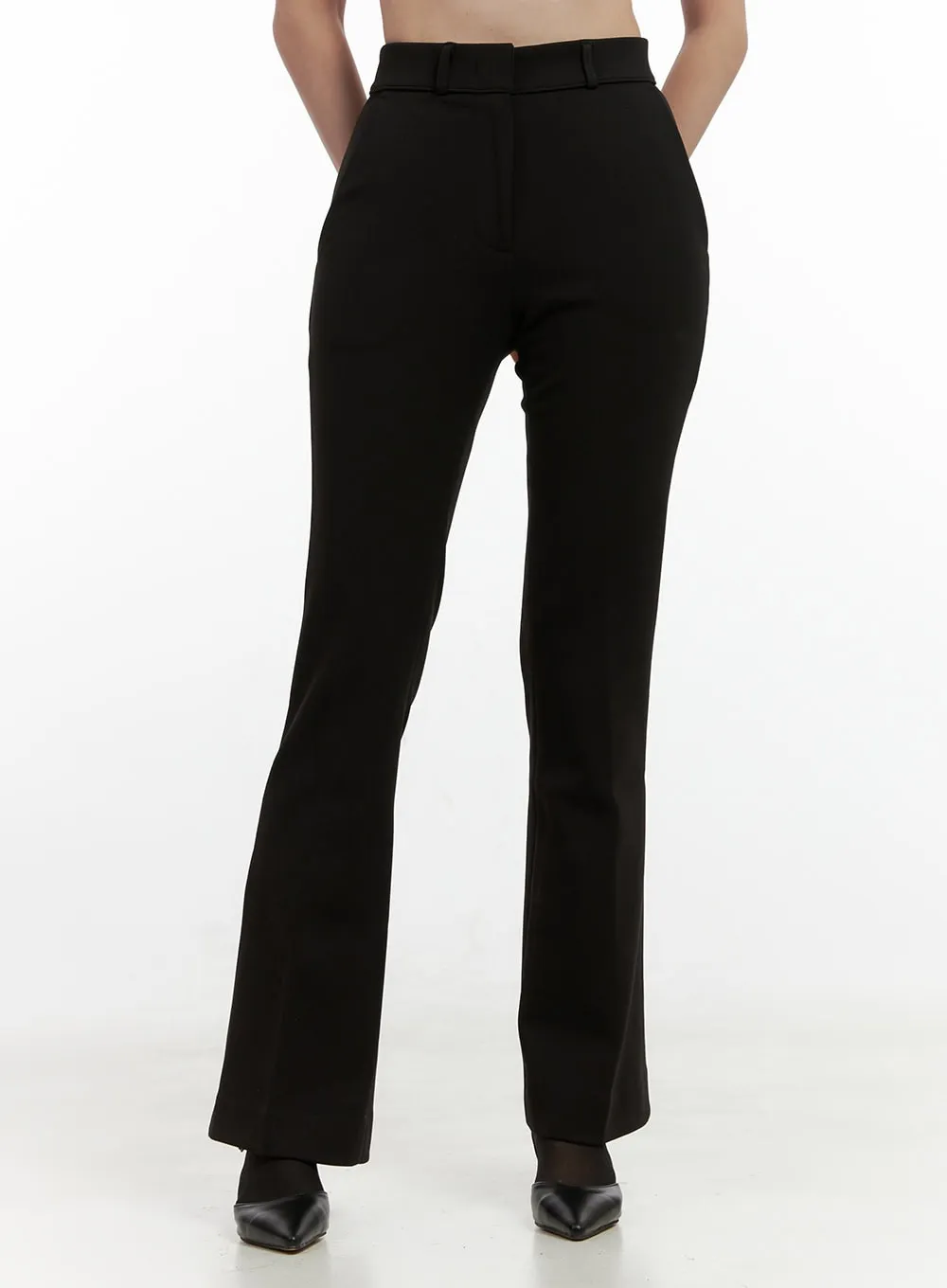 Flared Warm Trousers ON408