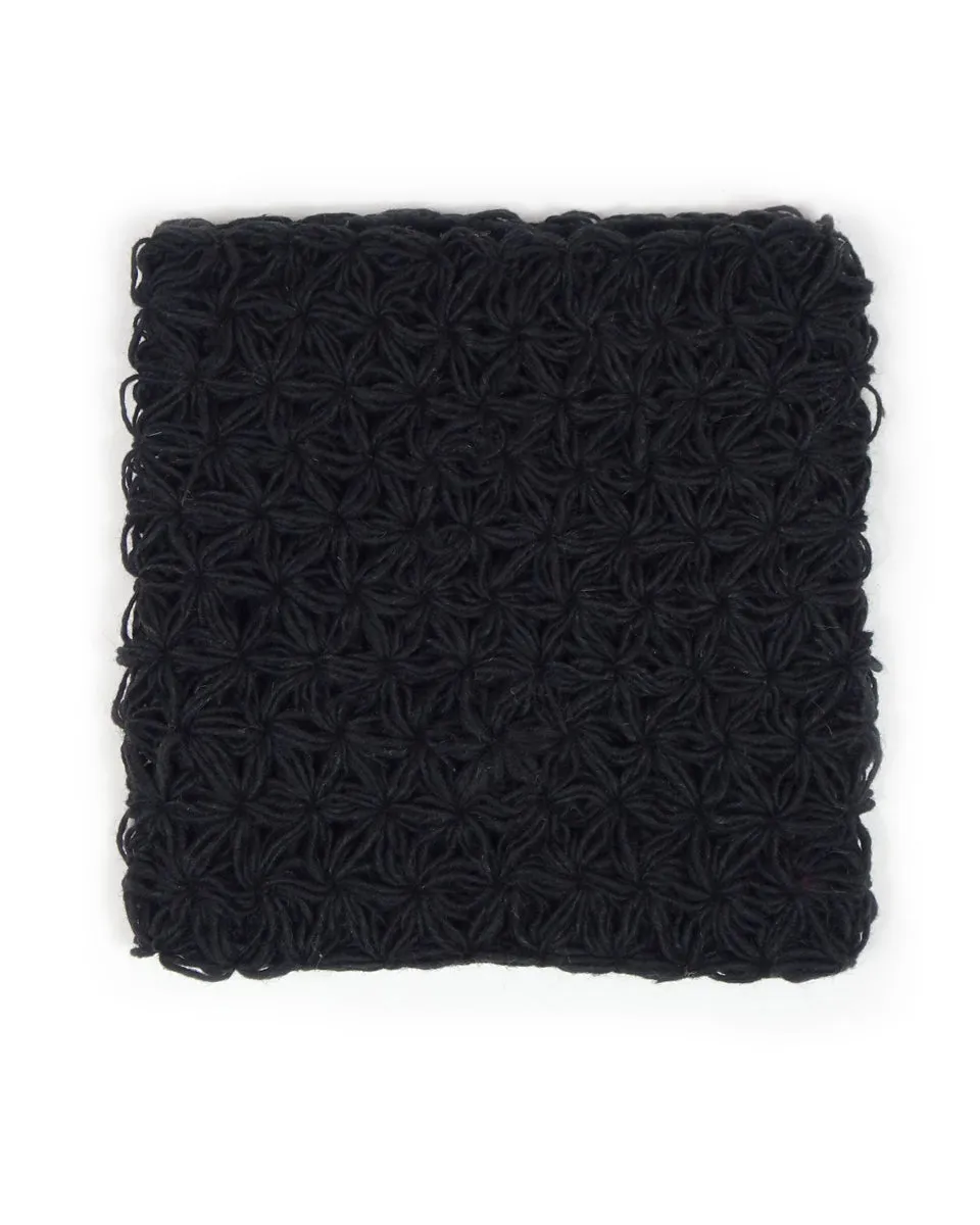 Flower of Life Crochet Muffler