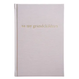 Forget Me Not - To My Grandchildren Journal Latte