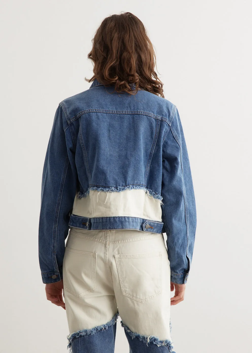 Fray Denim Jacket