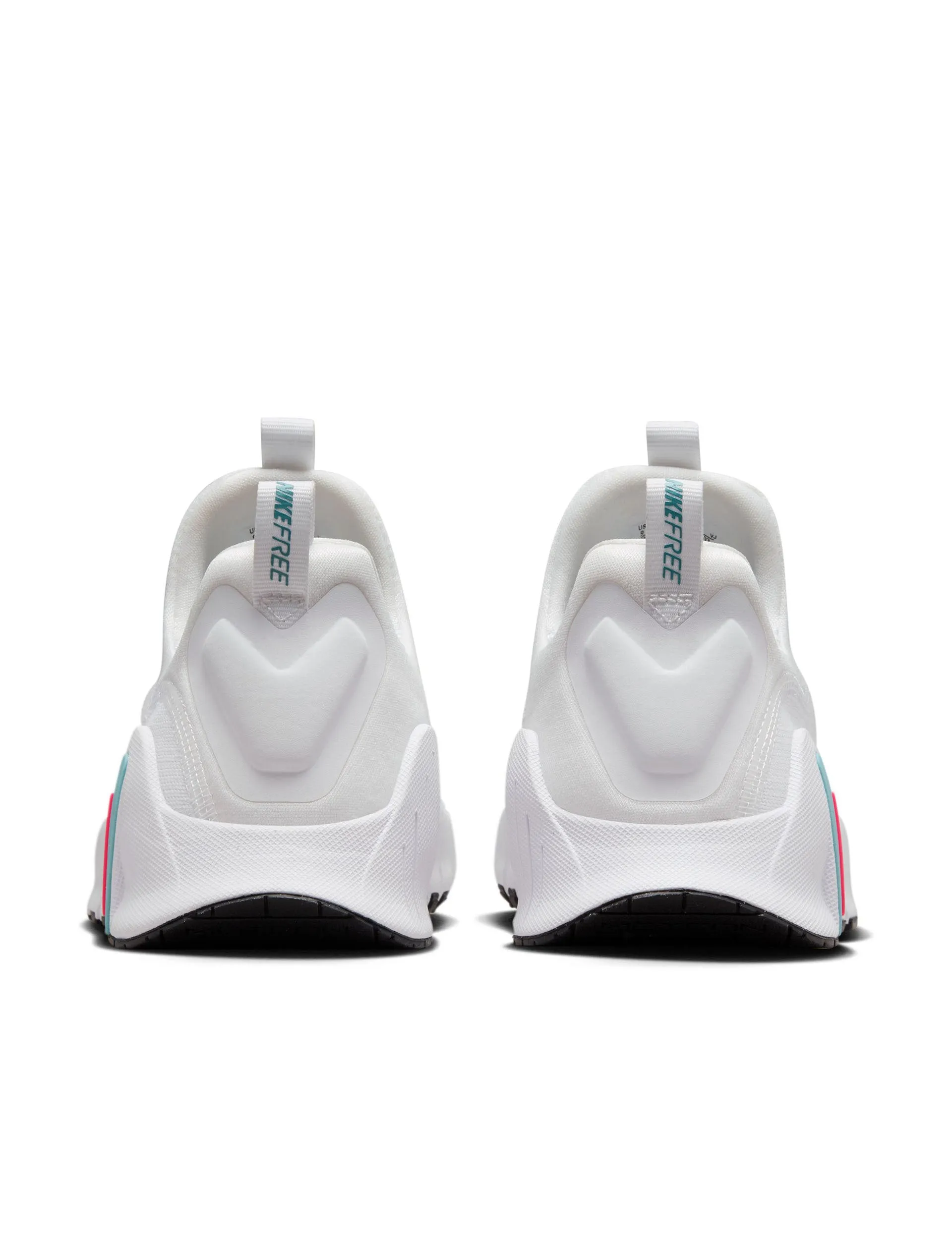 Free Metcon 6 Shoes - White/Denim Turquoise/Black/Hot Punch