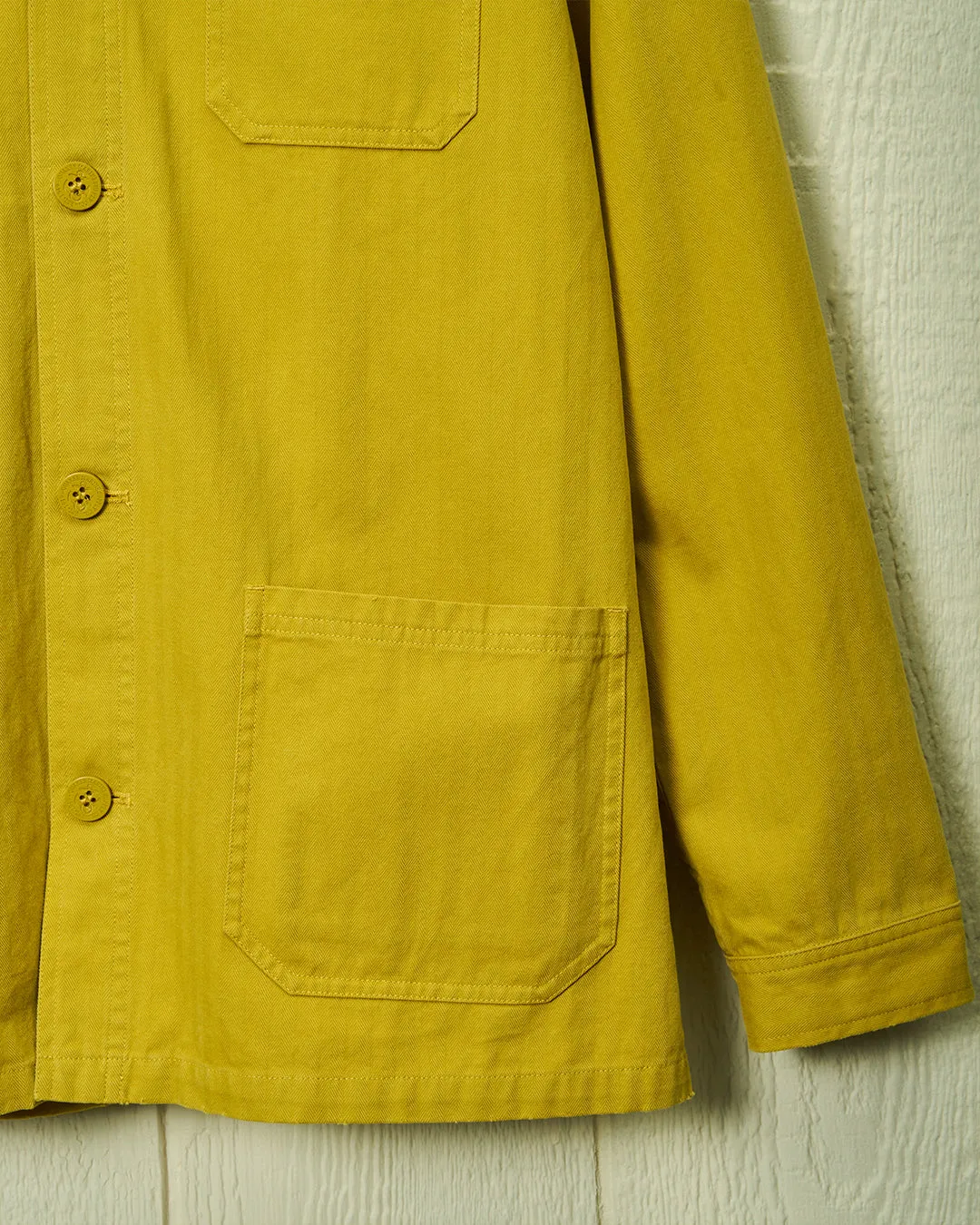 French Workman’s Jacket in Squash Herringbone