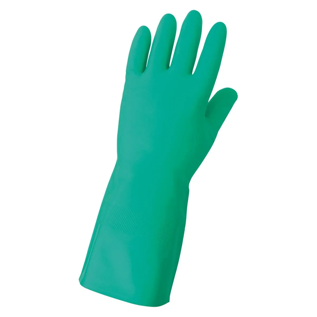 FrogWear® Flock-Lined 15-Mil Nitrile Gloves with Raised Diamond Pattern Grip - 515F