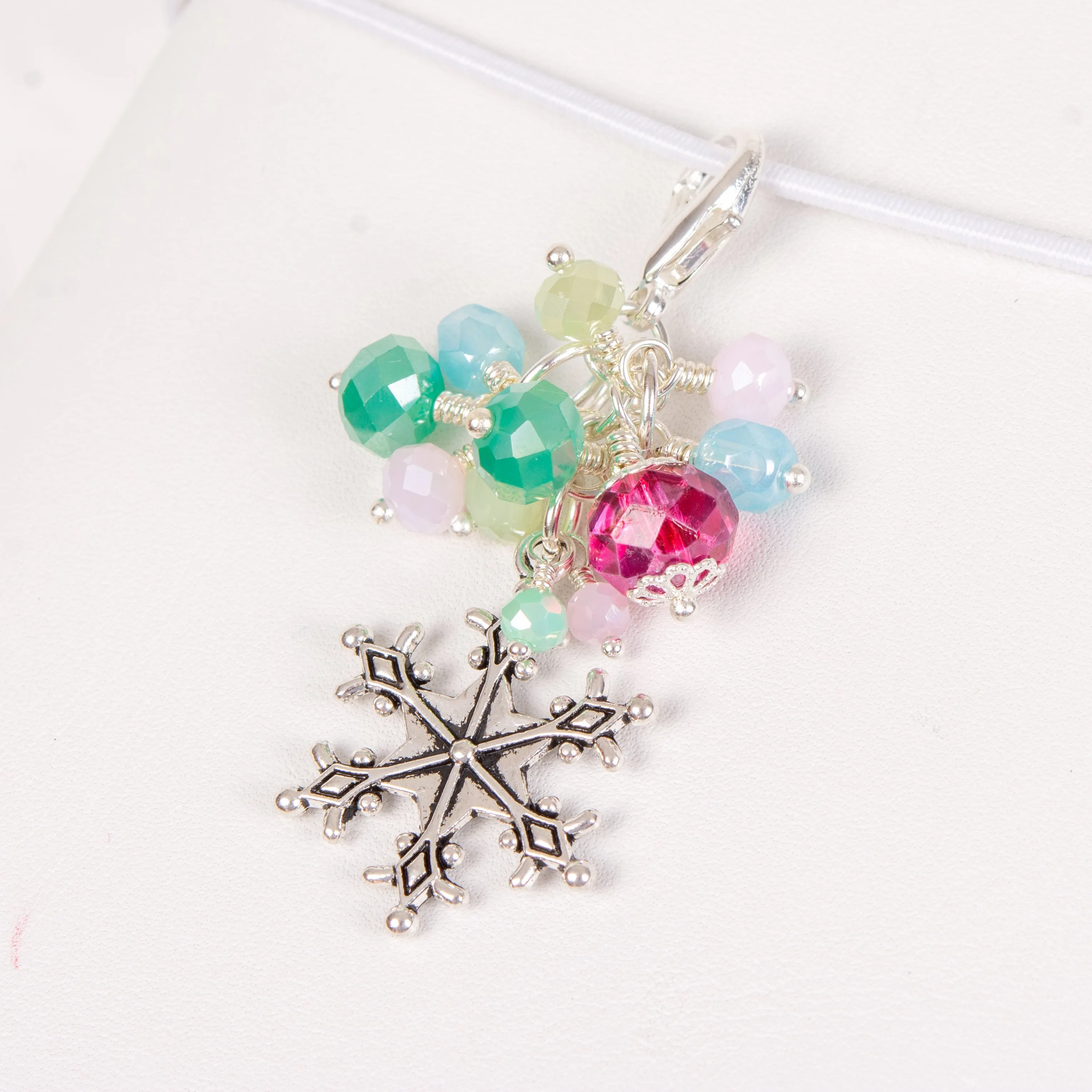 Frost and Frolic Snowflake Dangle Planner Clip or Charm