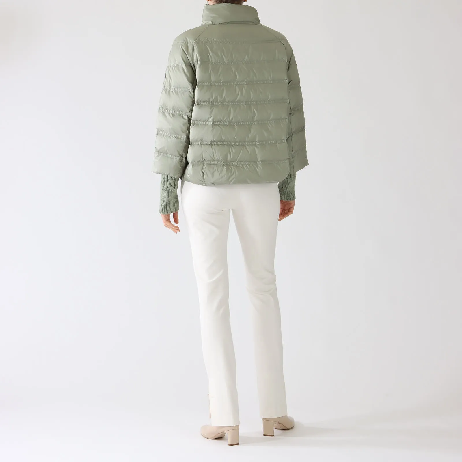 Frozen Sage Down Filled Puffer Jacket