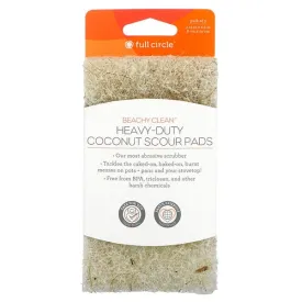 Full Circle -Beachy Clean Coconut Scour Pad 3pk