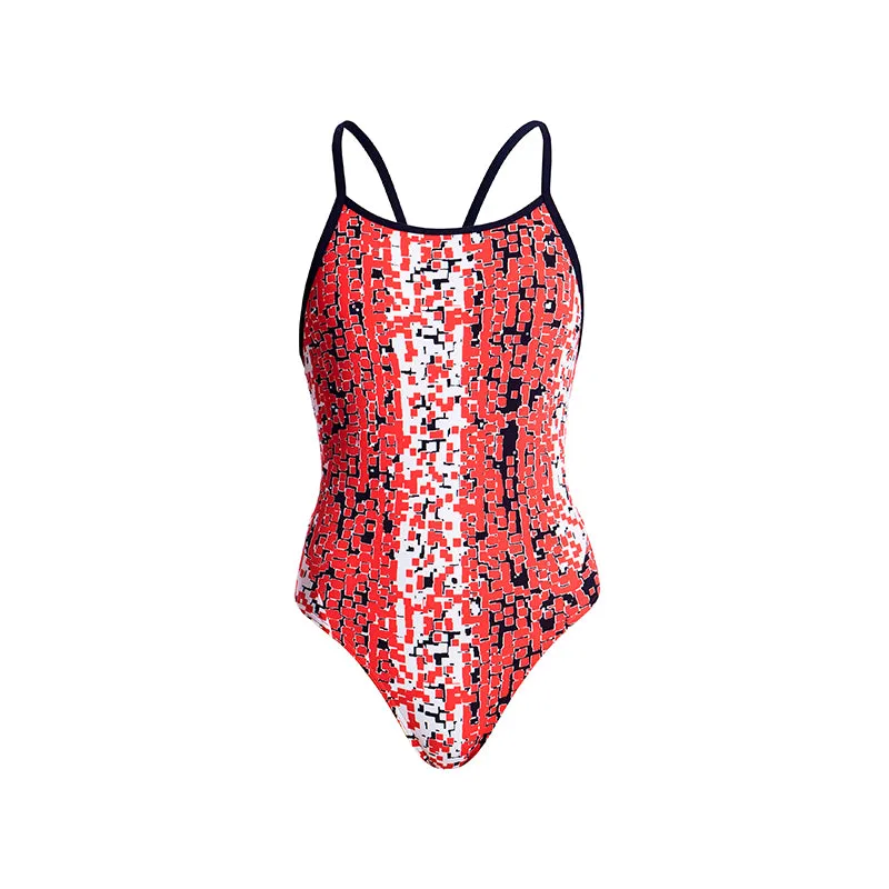 Funkita - Sea Snake - Girls Diamond Back One Piece