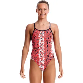 Funkita - Sea Snake - Girls Diamond Back One Piece