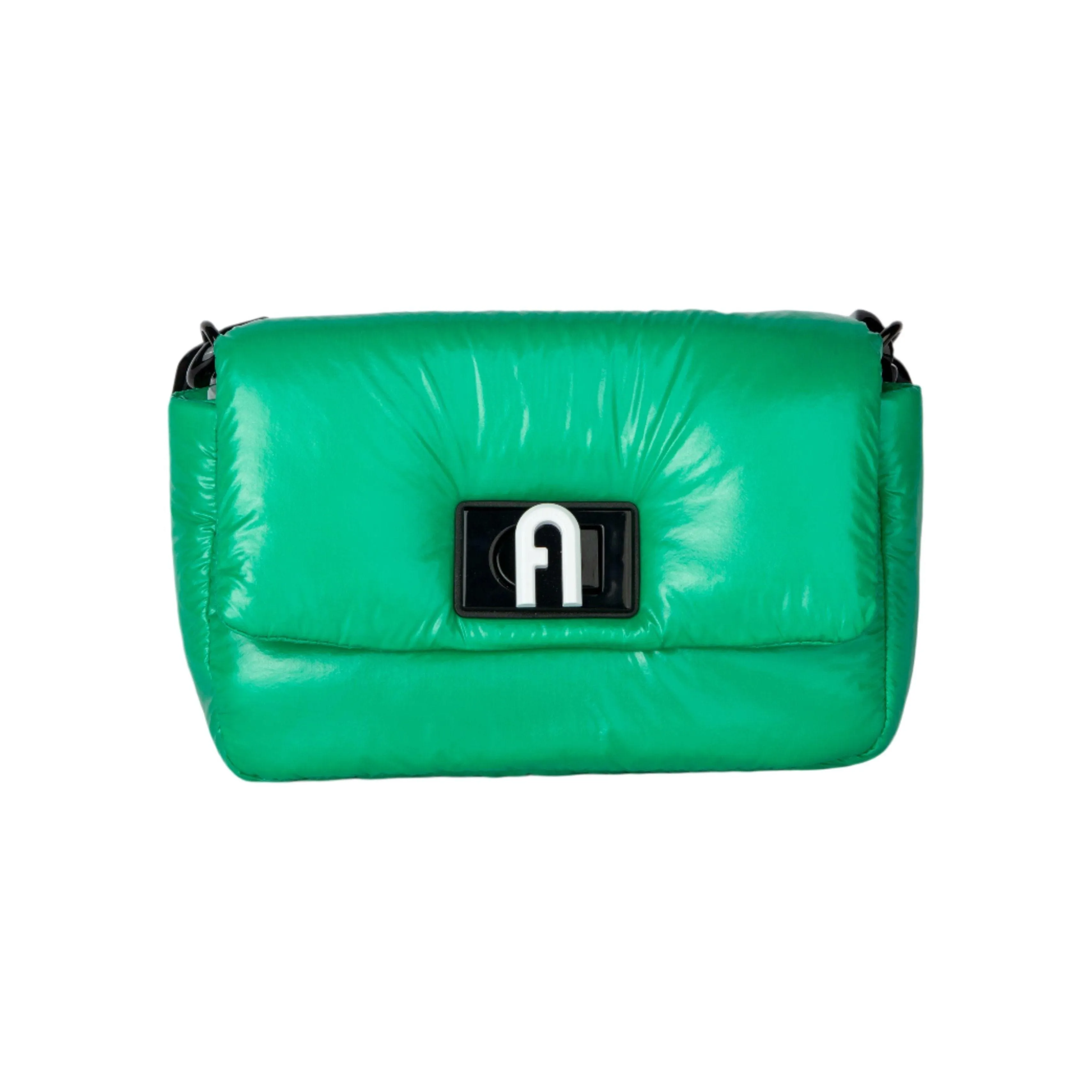 Furla 1927 Soft Mini Nylon Shoulder Bag - Green