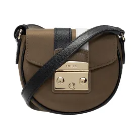 Furla Metropolis Micro Bag - Fango Nero Talco