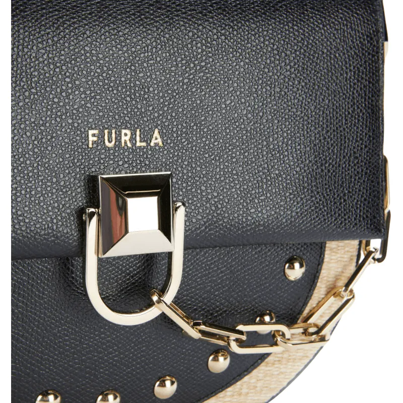 Furla Miss Mimi Mini  Crossbody - Deserto   Nero