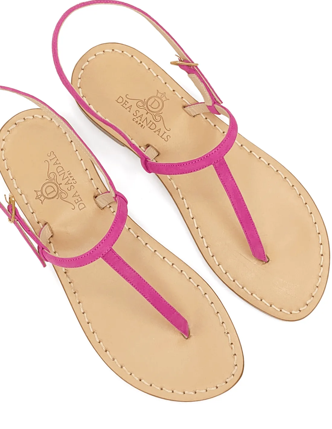 FUXIA SUEDE CAPRI SANDALS (ART. 229CF)