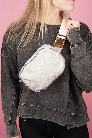 Fuzzy Belt Bag