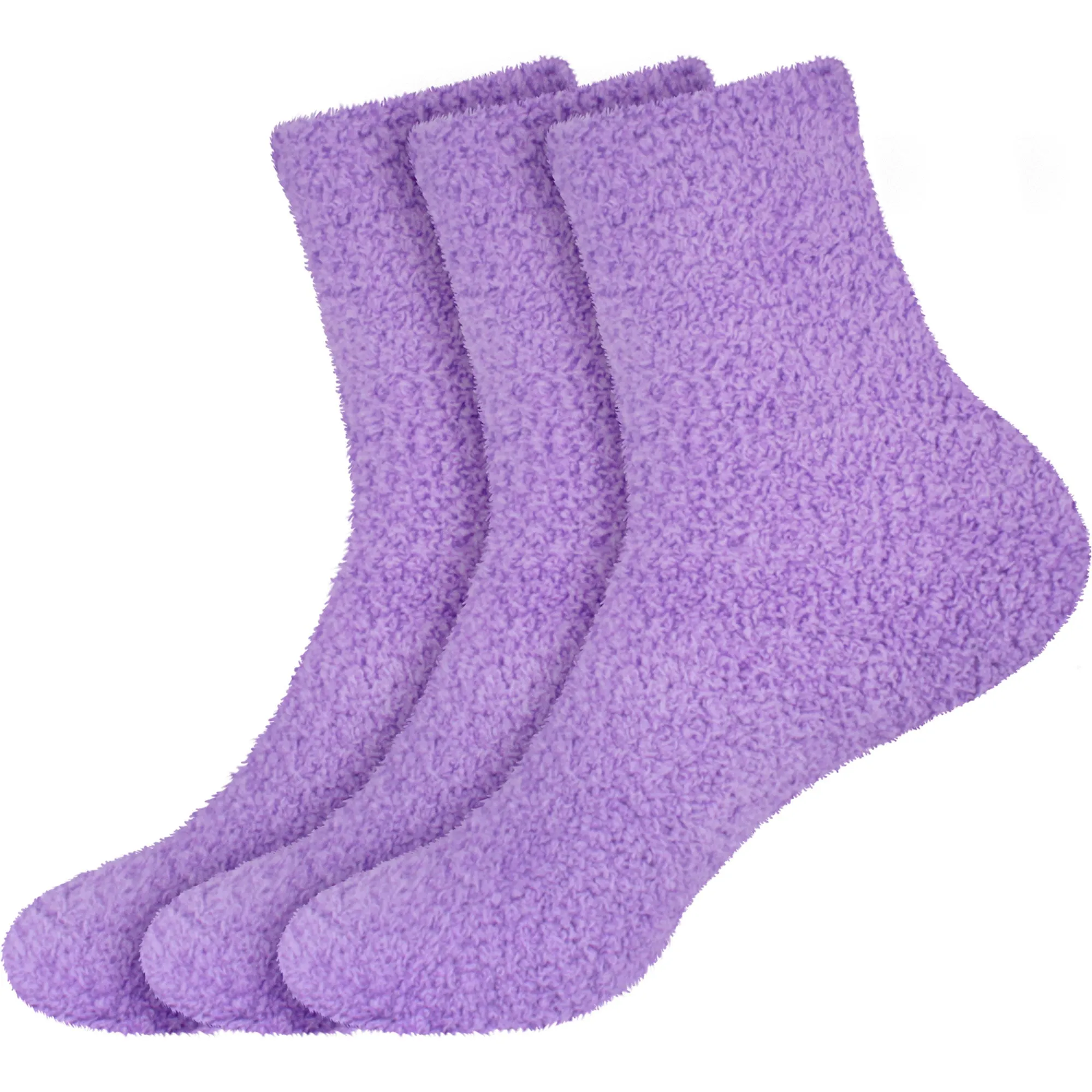 Fuzzy Heart/Stripe/Solid Sock Assortments