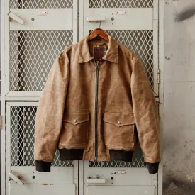 G-1 Waxed Bomber - Brush Brown