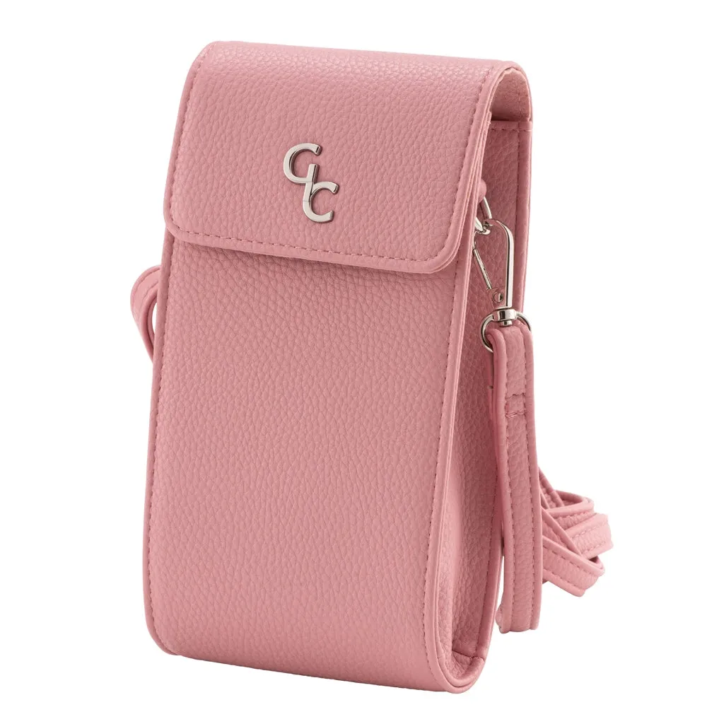 Galway Crystal Fashion Mini Crossbody - Rose Pink