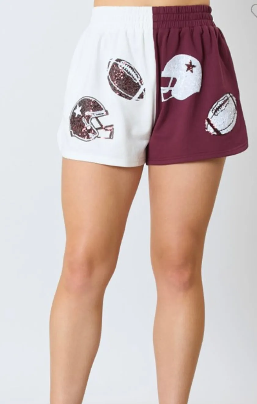 Game Day Colorblock Shorts