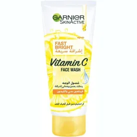 Garnier Skin Active Fast Bright Face Wash With Vitamin C And Lemon - 100ml