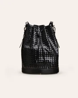 Gaya Black Dama Bucket Bag