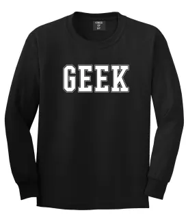 Geek College Style Long Sleeve T-Shirt