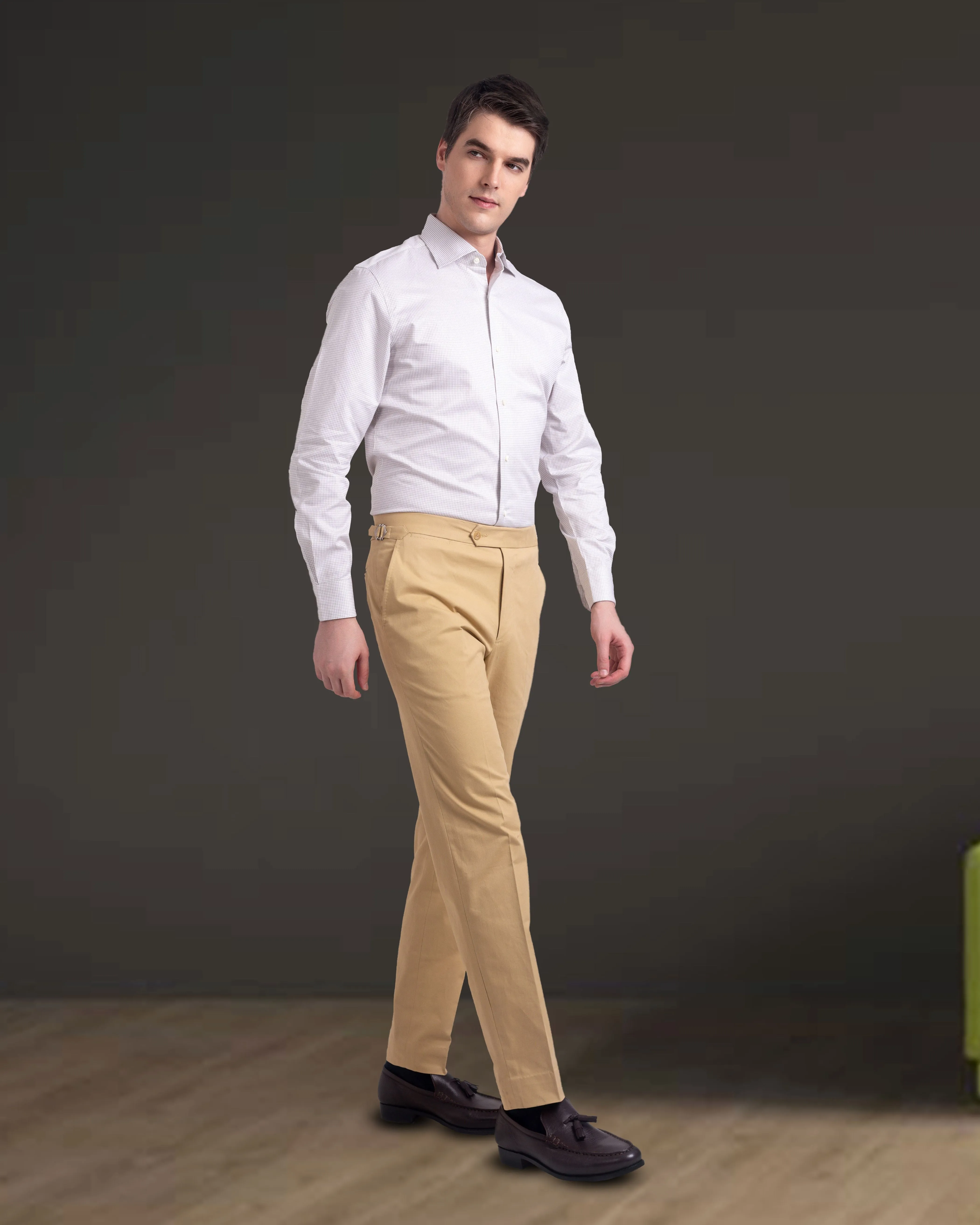 Genoa Golden Corn Dress Pant