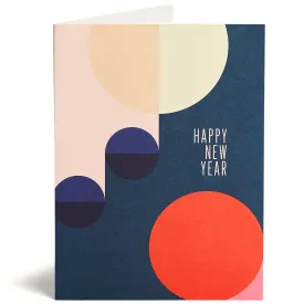 Geometric New Years Card