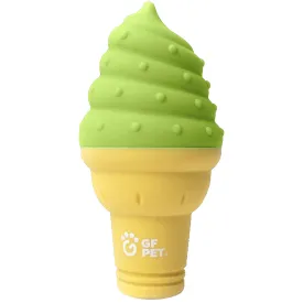 GF Pet Ice Cream Cone Dog Toy - Lime