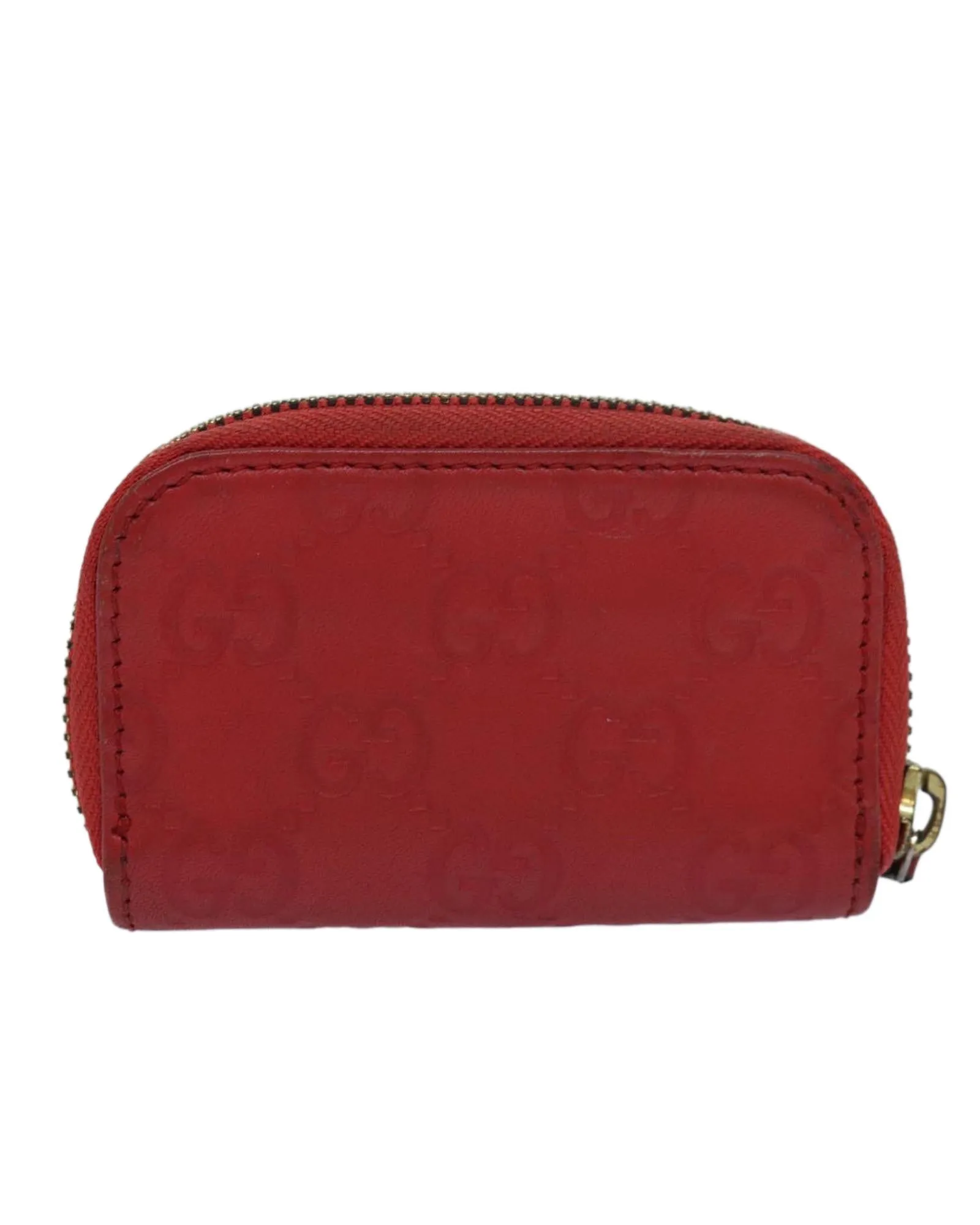 GG Canvas Coin Purse with Flap Closure