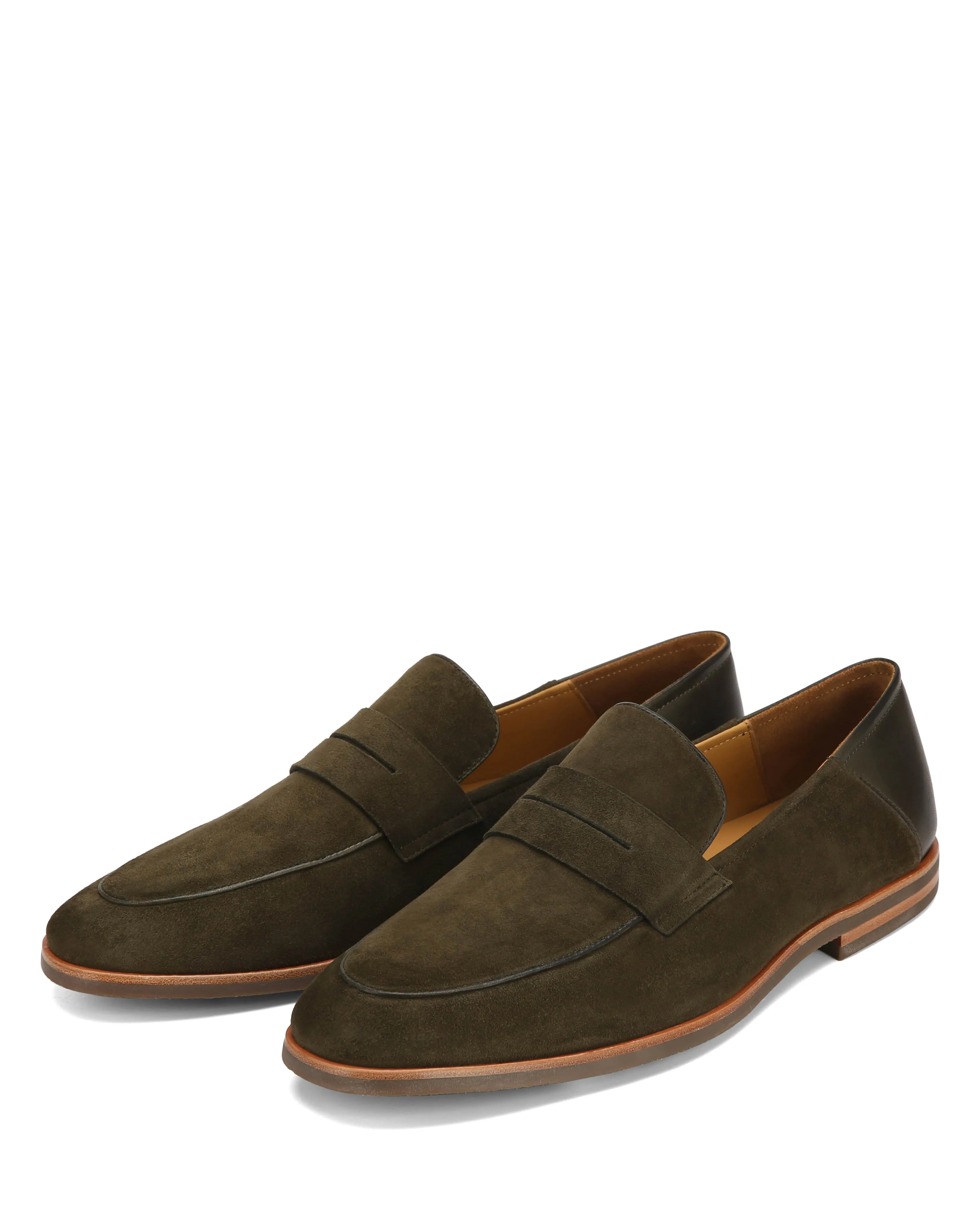 Giacomo Olive Suede