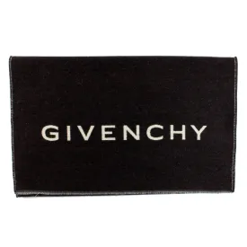 Givenchy Scarf Black White Logo - Wool Silk Shawl SALE