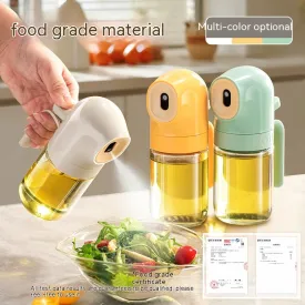 Glass Spray Oil Bottle Jar Anti-leakage Air Fryer