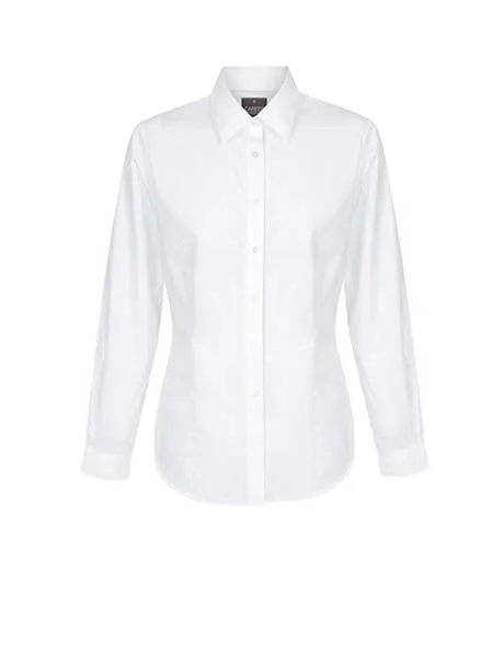 Gloweave Ladies Premium Poplin Long Sleeve Shirt (1520WL)