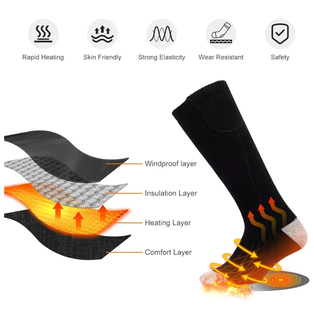 GoHuntSocks™ - Heated Hunting Socks