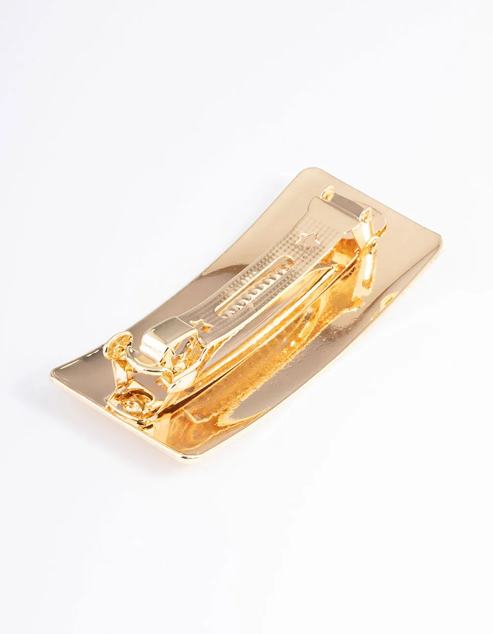 Gold Barrette Hair Clip