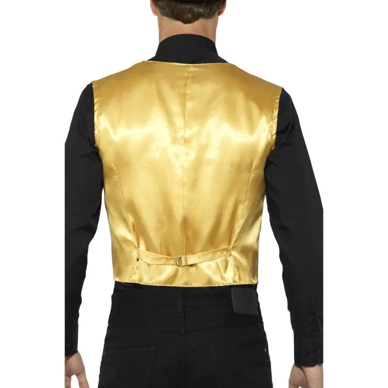 Gold Sequin Waistcoat