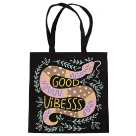 Good Vibes Snake Tote Bag