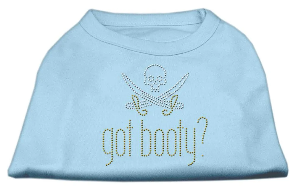 Got Booty? Rhinestone Shirts Baby Blue S (10)