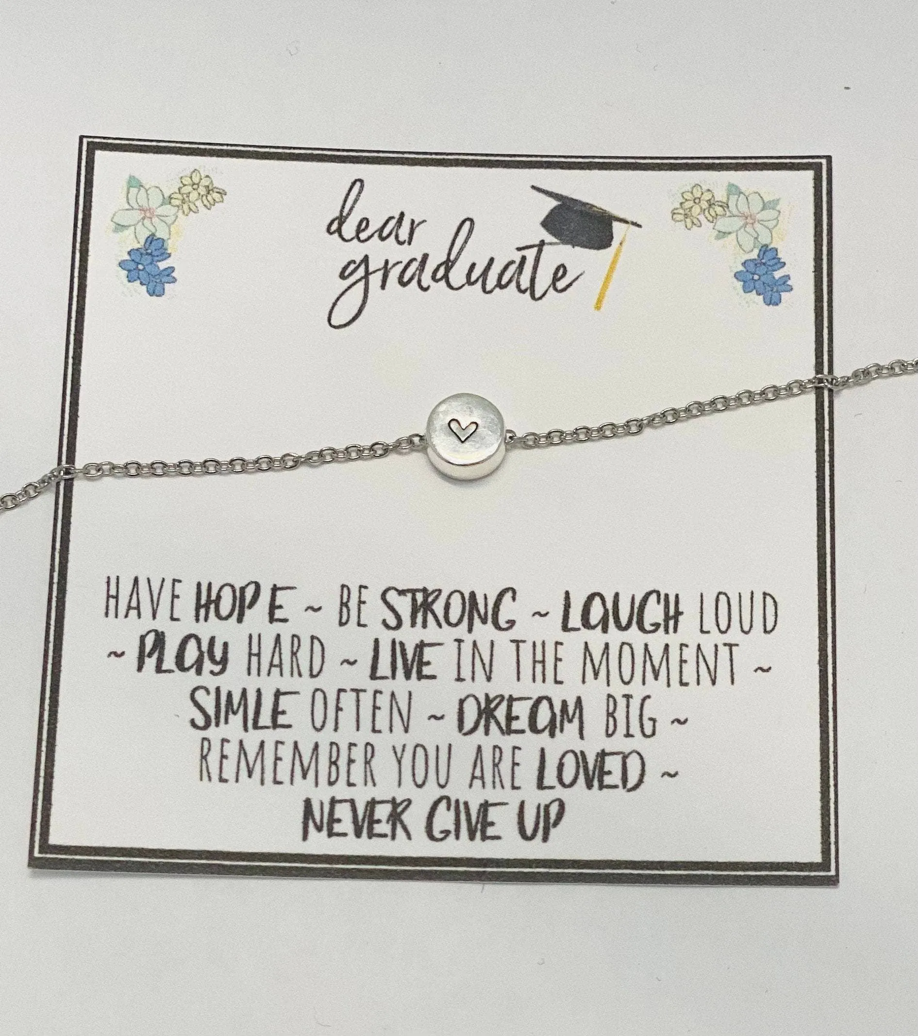 Graduation Necklace: Gold