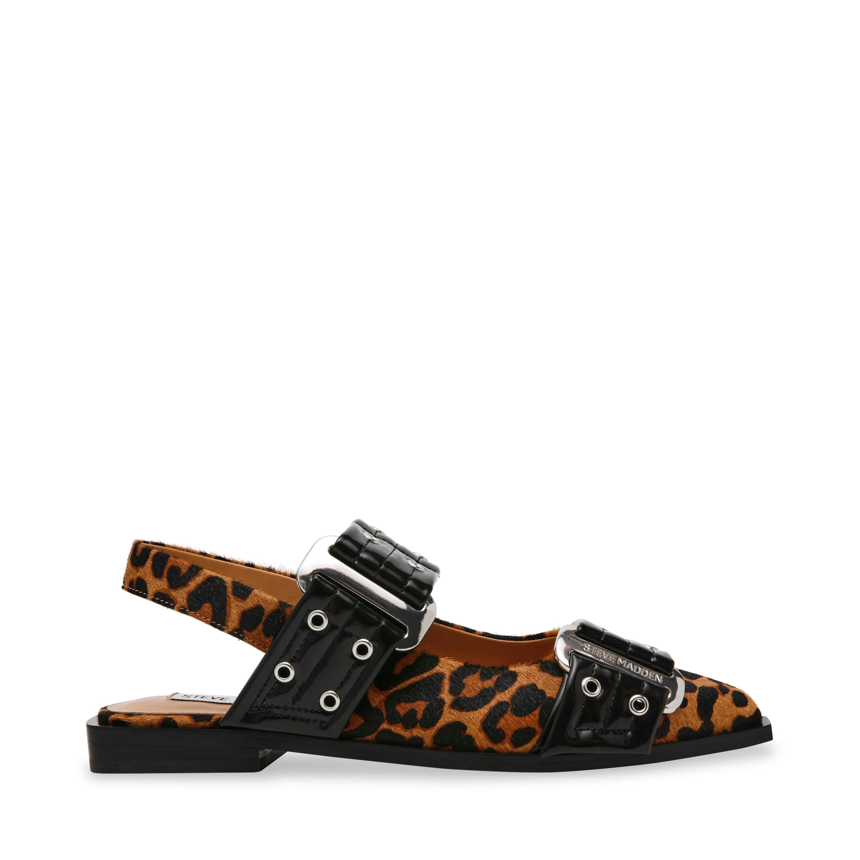 Grand Ave-L Sandal BLACK/ LEOPARD