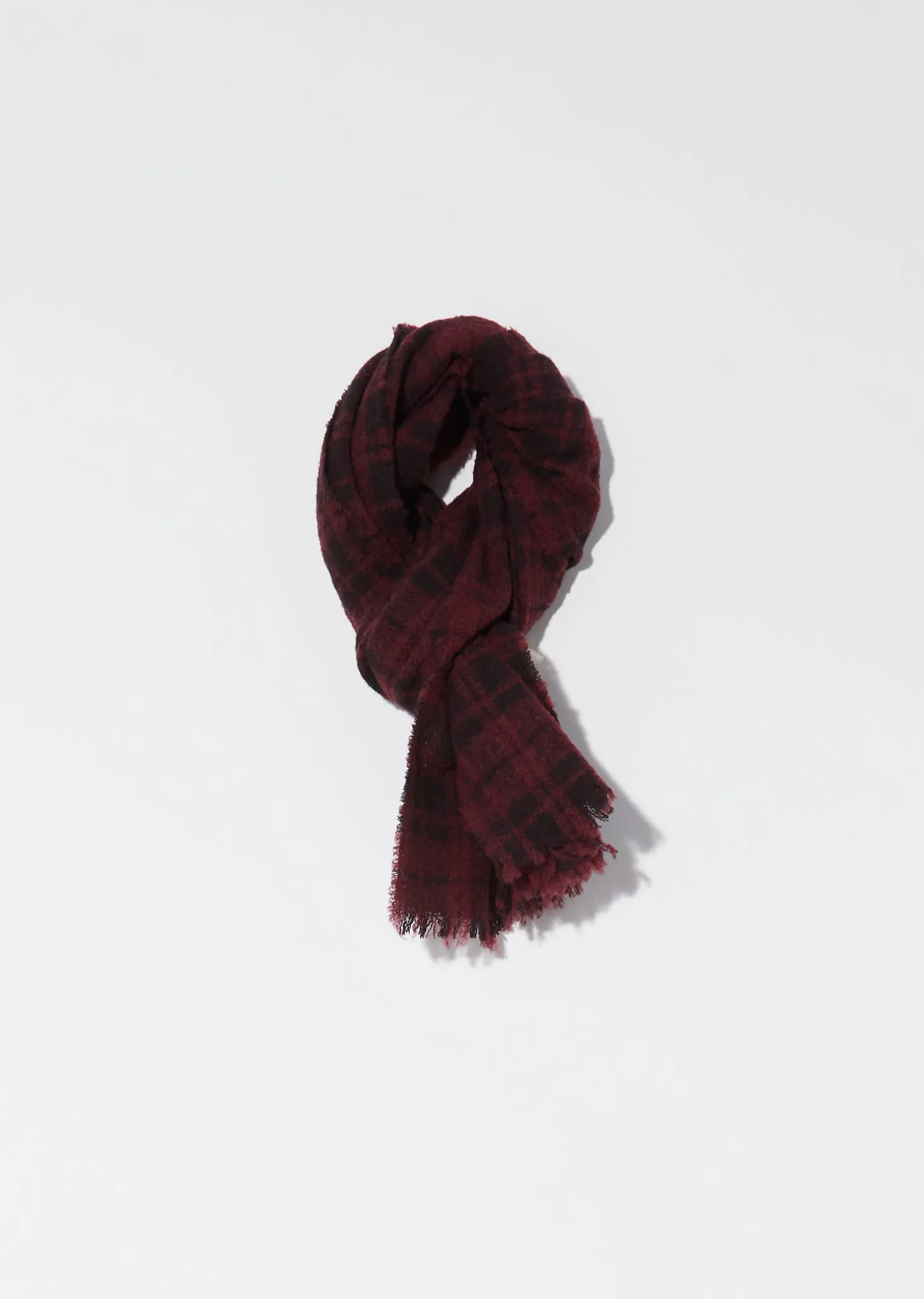 Grant Fleecy Wool & Cashmere Scarf