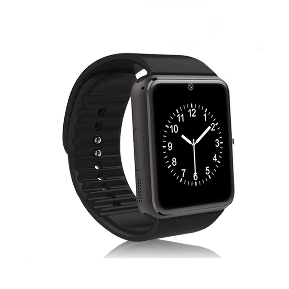 GT08 Touch Screen Bluetooth Smart Wrist Watch Phone Mate For Android IOS iPhone