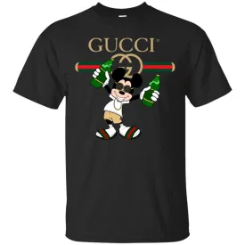 Gucci Mickey Mouse Top Trending T-shirt Men Cotton T-Shirt