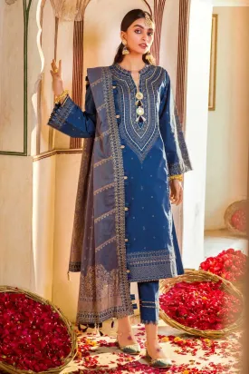 Gul Ahmed Summer 2022 · Essential 3PC Collection – 3PC Banarsi Brocade Lawn Suit  CL-22183 A