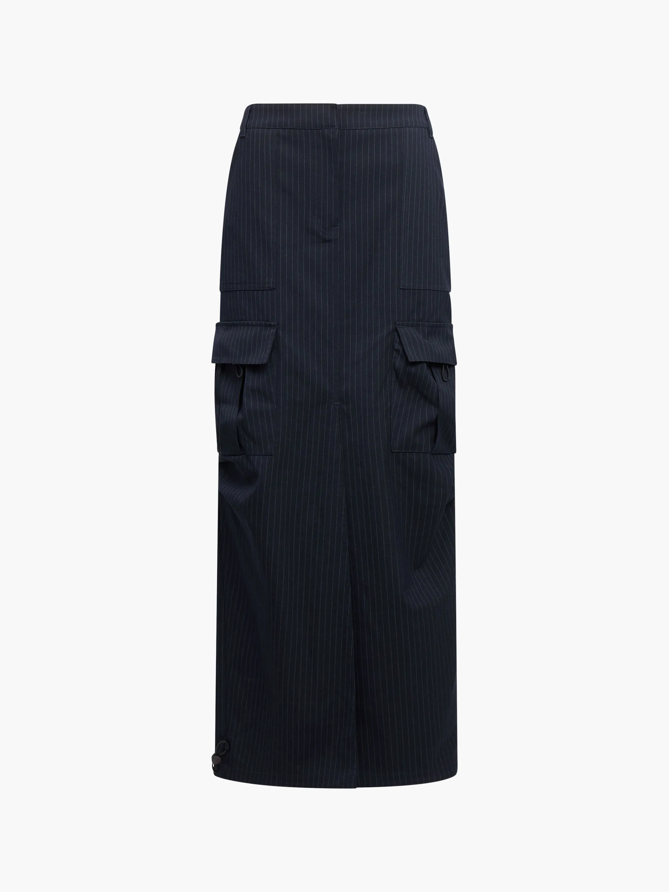 Hailey Pinstripe Cargo Skirt