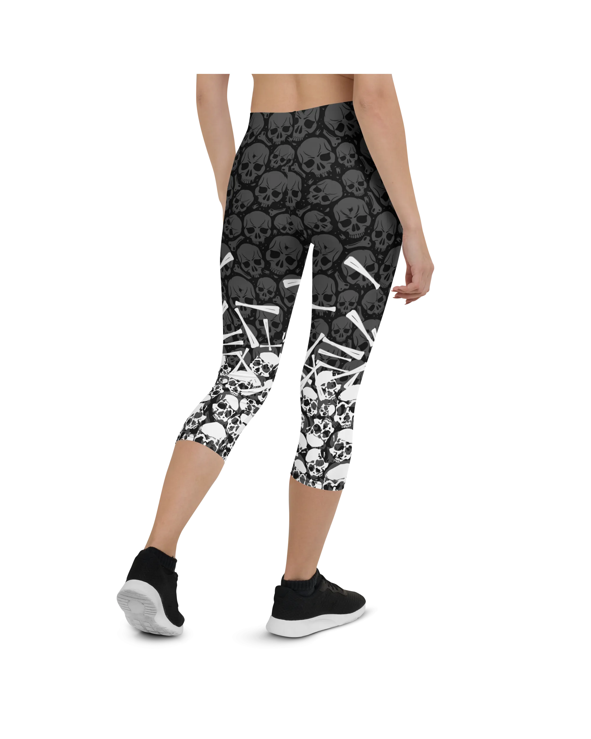 Halloween Bones Capris